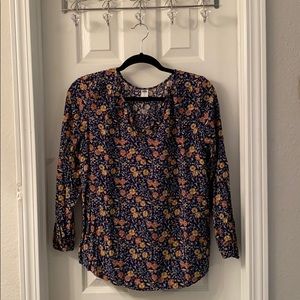 Floral 3/4 Sleeve Top